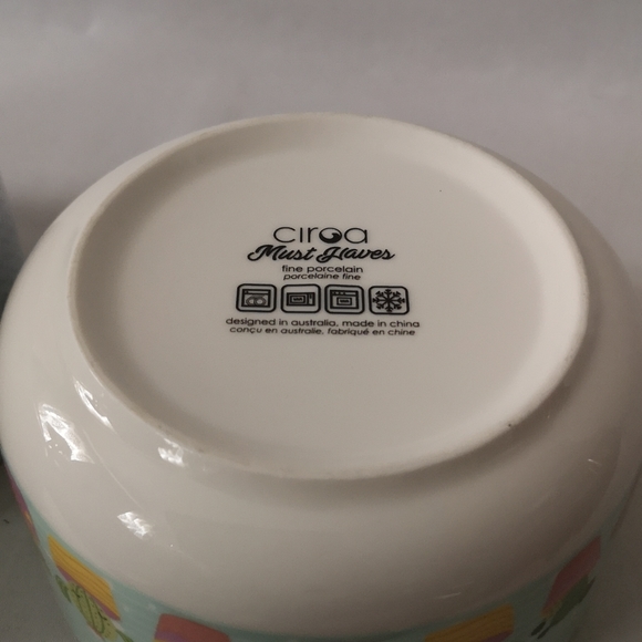 Set of Two Cactus Planters, Fine Porcelain Made by Ciroa, Never-used Condition - Picture 6 of 6